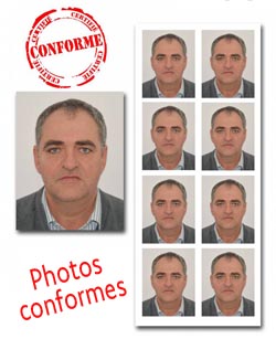 photos identité conformes